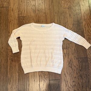 Liz Lange Light Pink Maternity Sweater